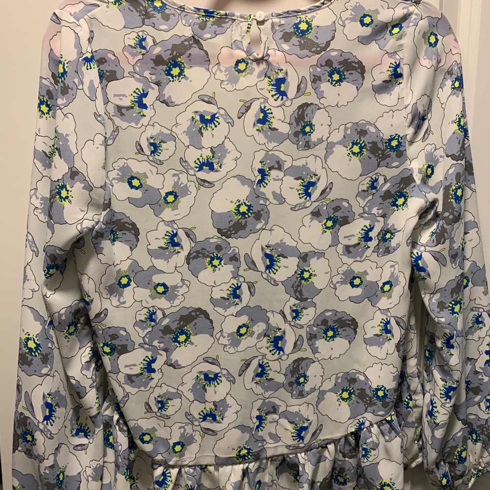 Flower Pattern Flowy Long Sleeve - image 2